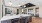 a clubroom kitchen with a large island